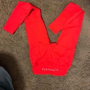 Alphalete leggings.